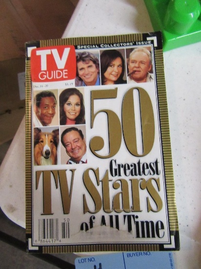 TV GUIDE SPECIAL COLLECTOR'S ISSUE: 50 GREATEST TV STARS OF ALL TIME