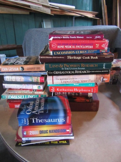 ASSORTMENT OF BOOKS