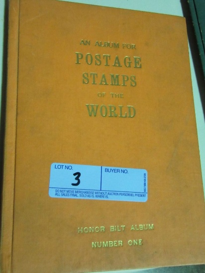 AN ALBUM FOR POSTAGE STAMPS OF THE WORLD