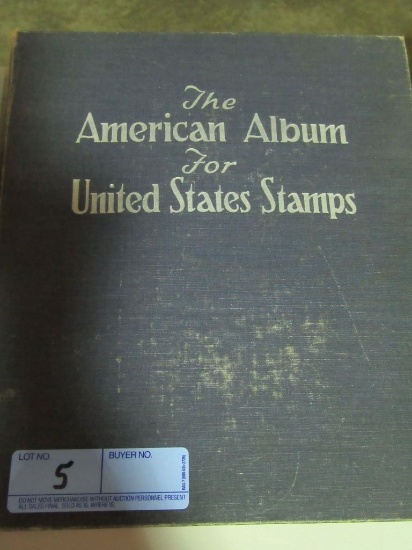 THE AMERICAN ALBUM FOR UNITED STATES STAMPS