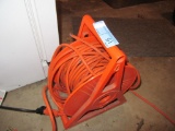 ORANGE EXTENSION CORD WITH REEL