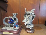 SPIRIT OF THE NORTH WIND STATUE AND THE GREAT EARTH DRAGON