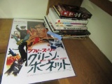 BRUCE LEE VHS TAPE, DVD, COMIC BOOKS, AND POSTER