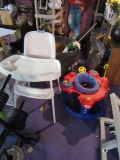 HIGH CHAIR AND SPIN AND PLAY