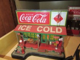 COCA-COLA COUNTRY STORE CLOCK BY THE DANBURY MINT