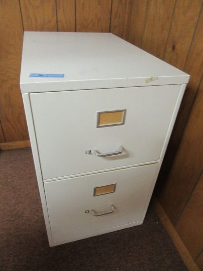 TWO-DRAWER FILE CABINET