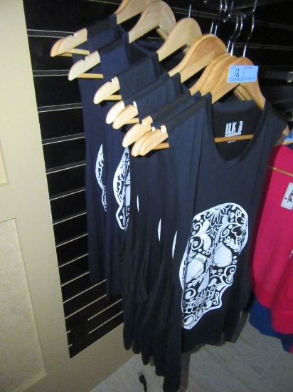 I LOVE KICK BOXING TANK TOPS. (4) SIZE MEDIUM. (2) SIZE LARGE. (3) SIZE EXT