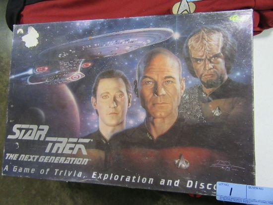 STAR TREK THE NEXT GENERATION TRIVIA GAME