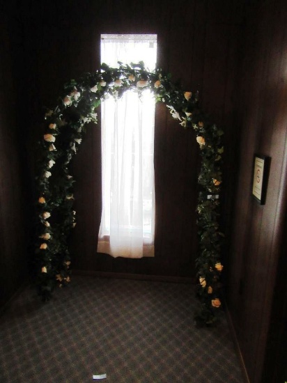 FLORAL COVERED ARCHWAY