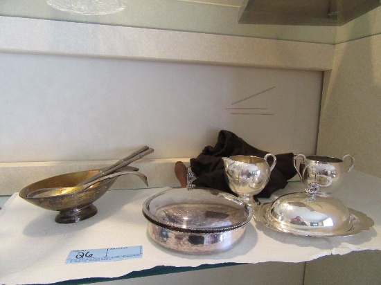 ASSORTED SILVERPLATE PIECES