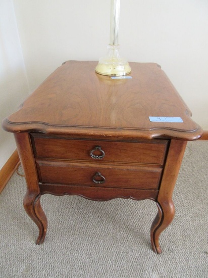 FRUITWOOD END TABLE