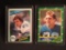 STEVE LARGENT 1986 TOPPS CARD NUMBER 203 AND 1984 TOPPS CARD NUMBER 196