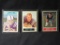 3 ASSORTED JIMMY ORR FOOTBALL CARDS. 2 ARE SIGNED