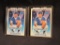 (2) MATT WALBECK COMING ATTRACTION 1993 TOPPS CARDS NUMBER 812 IN PLASTIC C