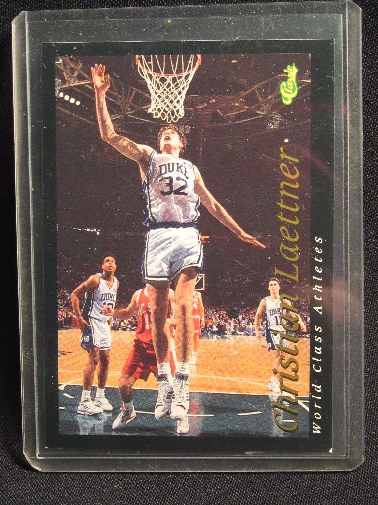 CHRISTIAN LAETTNER CLASSIC PROMOTIONAL CARD | Art, Antiques & Collectibles  Collectibles Sports Memorabilia Sports Cards | Online Auctions | Proxibid