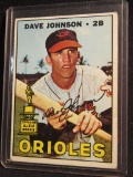DAVE JOHNSON TCG 1966 ALL-STAR ROOKIE CARD NUMBER 363