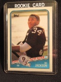 BO JACKSON 1988 TOPPS SUPER ROOKIE CARD NUMBER 327 IN PLASTIC CASE