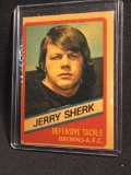 JERRY SHERK 1976 TOPPS WONDER BREAD ALL-STAR SERIES CARD NUMBER 16 IN PLAST