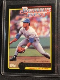 ROBERTO ALOMAR 1992 TOPPS LIMITED EDITION BASEBALL'S BEST CARD NUMBER 4 OF