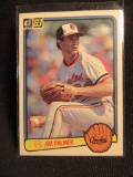 JIM PALMER 1983 DONRUSS CARD NUMBER 77 IN PLASTIC SLEEVE