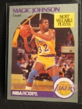 MAGIC JOHNSON 1990 NBA MOST VALUABLE PLAYER CARD NUMBER 157