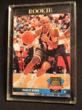 HAROLD MINER 1993 ROOKIE STANDOUTS CARD NUMBER RS9 IN HARD CASE