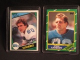 STEVE LARGENT 1986 TOPPS CARD NUMBER 203 AND 1984 TOPPS CARD NUMBER 196