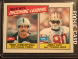 1987 TOPPS 1986 NFL RECEIVING LEADERS CARD NUMBER 228