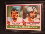 1980 TOPPS NFL 1979 PASSING LEADERS CARD NUMBER 331