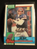 JIM KELLY 1990 TOPPS CARD NUMBER 207