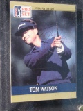 TOM WATSON AUTOGRAPHED PGA PRO SET CARD NUMBER 4