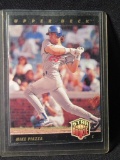 MIKE PIAZZA 1992 UPPER DECK STAR ROOKIE CARD 1993 UPPER DECK RODGER CLEMENS
