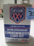 NFL PRO SET LIMITED EDITION SILVER ANNIVERSARY COMMEMORATIVE SUPER BOWL CAR