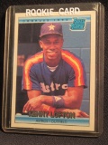 KENNY LOFTON 1992 DONRUSS RATED ROOKIE CARD NUMBER 5 IN PLASTIC CASE