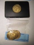 1998 PINNACLE MINT COLLECTION FOOTBALL COINS