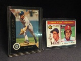 BRET BOONE 1993 PINNACLE SCORE CARD NUMBER 8 OF 30 AND RAY BOONE & BOB BOON