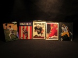 ASSORTMENT OF BASEBALL & FOOTBALL CARDS. SEE PICTURES FOR DESCRIPTIONS
