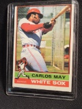 CARLOS MAY 1978 TOPPS CARD NUMBER 110 IN PLASTIC CASE