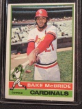 BAKE MCBRIDE 1978 TOPPS CARD NUMBER 135 IN PLASTIC CASE
