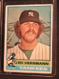 ED HERRMANN 1978 TOPPS CARD NUMBER 406 IN PLASTIC CASE