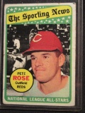 PETE ROSE NATIONAL ALL-STARS CARD TCG THE SPORTING NEWS NO DATE NUMBER 424