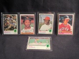 ASSORTMENT OF CLEVELAND INDIAN CARDS. SEE PICTURES FOR DESCRIPTIONS.