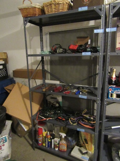 6 FOOT METAL SHELVING UNIT