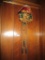 MADE IN GERMANY CUCKOO CLOCK WITH DANCING COUPLE AND TURNING WINDMILL AND M