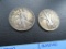 1941 AND 1942 HALF DOLLARS