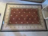 5 FOOT BY 3-1/2 AREA RUG