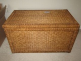 WICKER CHEST