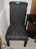 BLACK OCCASIONAL CHAIR