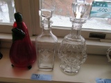 3 ASSORTED DECANTERS