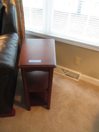 TWO SHELF END TABLE